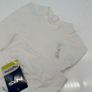NRS Men's H2Core Rashguard‎ Long-Sleeve UPF 50+ Pullover Shirt, Size XXL, White